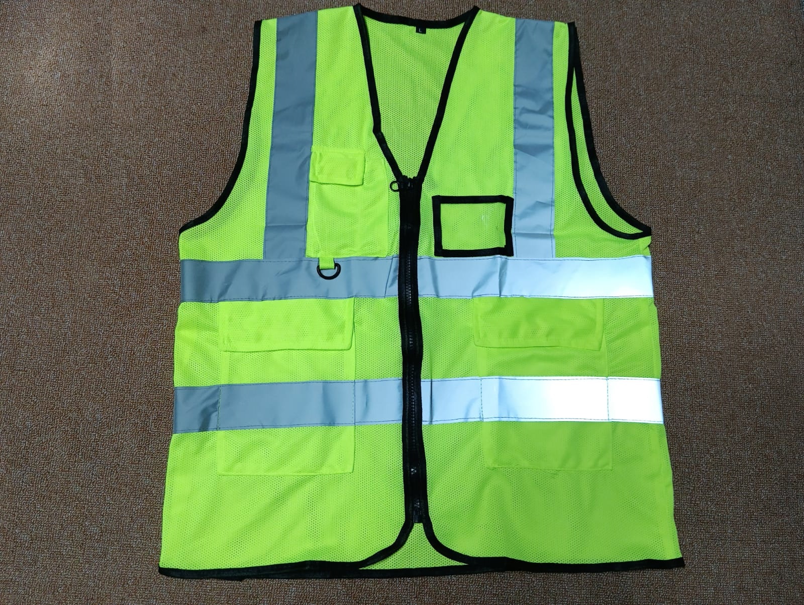 Reflects light 100% Polyester Official Four pockets Net Apron APR045