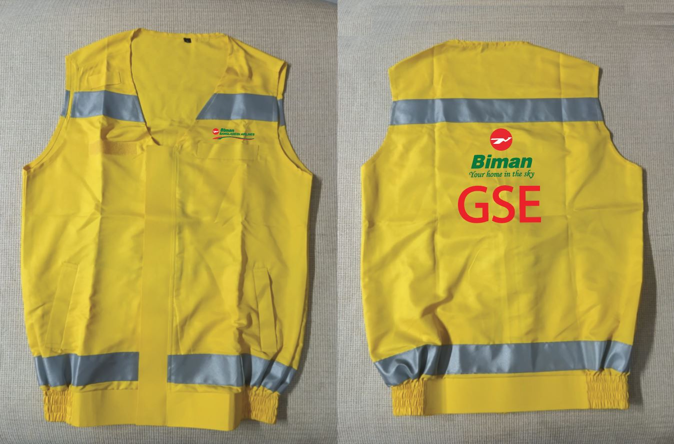 Exclusive Collection Four Pockets GSE Yellow Apron APR069