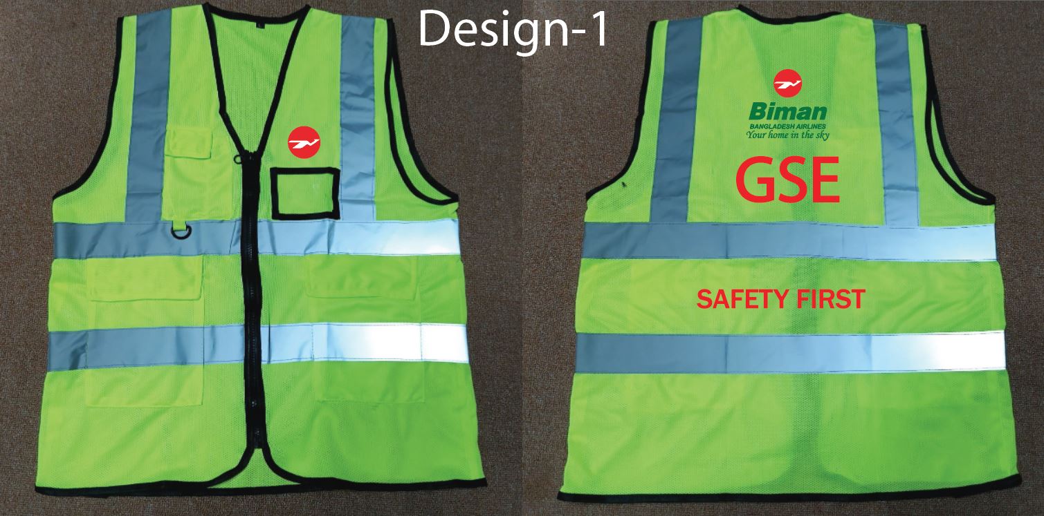 Exclusive Collection GSE Department Green Yellow Full Net Apron Four Pockets 04 Designs APR021