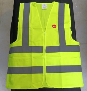 Reflects light 100% Polyester Official Apron without pocket APR001