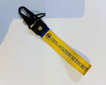 CIVIL AVIATION Unique design Best quality Ribbon keyring for Car / Bike / Office KR0012