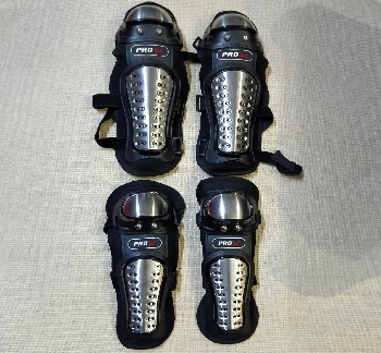 PRO RACING EQUIPMENT BODY PROTECTOR RODILLAS Y CODOS PRO001