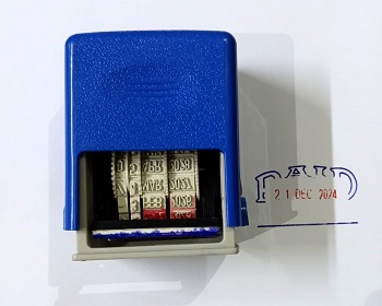 Paid & Date Seal/Stamp PAID001