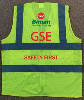 Exclusive Collection GSE Department Green Yellow Full Net Apron Four Pockets 04 Designs APR021