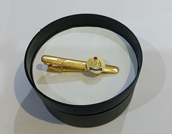 Exclusive Collection Bangladesh Navy Brass (পিতল) Tie Clip CT022