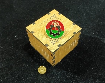 Bangladesh Nationalist Party (BNP) 100% Brass (পিতল) Coat Pin CPIN20