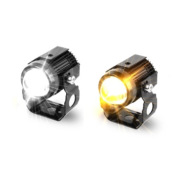 Mini Driving Light Led Hi Low Color White & Yellow FOG012