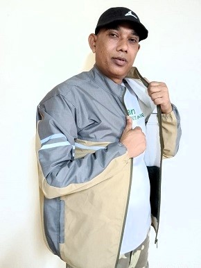 Water Resistant Safety Clothing high Visibility Reflective Men's Cycling / Motor Cycling Jacket, Windbreaker Jacket Protective Safety Workwear WB0023