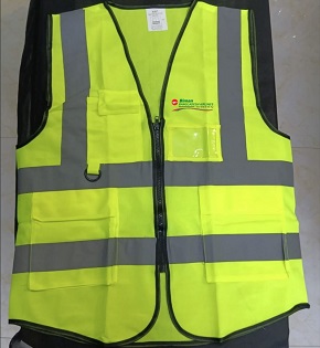 Reflects light 100% Polyester Official Five pockets Apron APR008