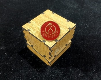 Border Guard Bangladesh (BGB) 100% Brass (পিতল) Coat Pin CPIN25