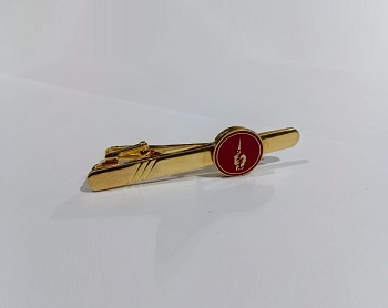 Exclusive Collection Freedom Fighter Logo Brass (পিতল) Tie Clip CT015