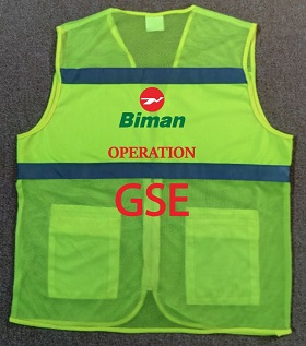 Exclusive Collection GSE Department Green Yellow Semi Net Apron Two Pockets 03 Designs APR022