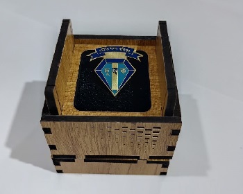 Exclusive Collection Anti Corruption Commission (দুর্নীতি দমন কমিশন) 100% Brass (পিতল) Coat Pin CPIN015