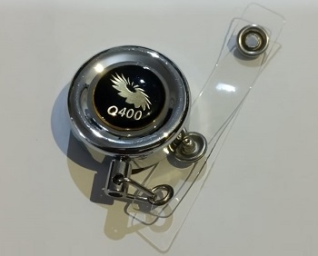 Best quality Yoyo ID Card Holder steel metal all body Q400