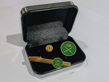 Exclusive Collection Bangladesh Army 100% Brass (পিতল) Tie Clip and Coat pin set EBM011