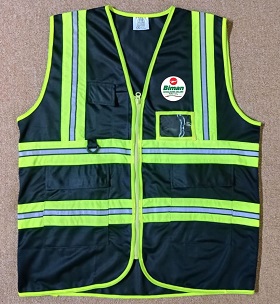 Exclusive Collection General Department Black Official Apron Polyester Four Pockets 04 Designs APR016