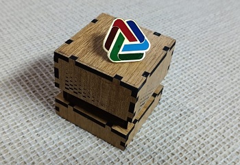 Prime Bank LTD 100% Brass (পিতল) Coat Pin BNK003