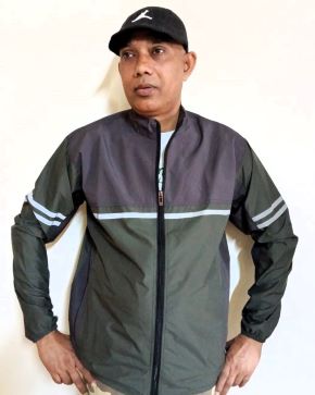 Water Resistant Safety Clothing high Visibility Reflective Men's Cycling / Motor Cycling Jacket, Windbreaker Jacket Protective Safety Workwear WB0013