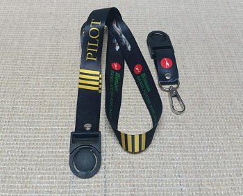 Pilot ID card hanging ribbon FSR003