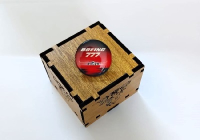 Boeing Exclusive collection Coat pin in 100% Brass BPT001