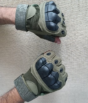 Motorcycle Military Grade Half Finger Army Hand Gloves For Bike GLOV001