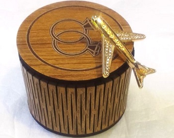 Coat pin in Golden color Best Quality Metal with Box XT001