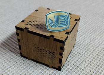 Janata Bank 100% Brass (পিতল) Coat Pin BNK009