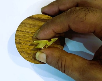 Exclusive collection Coat pin in 100% Brass with Box (পিতল) PT003