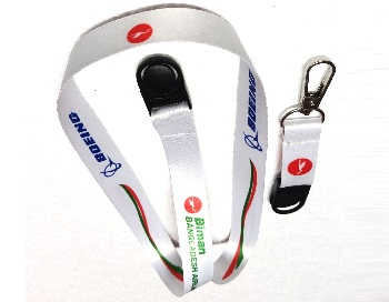 Biman Boeing ID card hanging ribbon FSR005