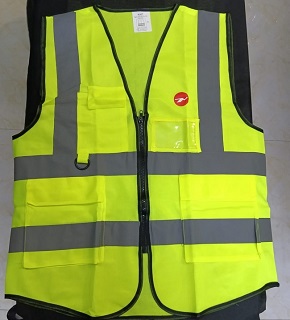 Reflects light 100% Polyester Official Four pockets Apron APR003