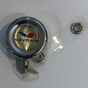 Best quality NOVOAIR YOYO ID Card Holder steel metal all body IDYY003