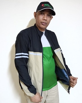 Water Resistant Safety Clothing high Visibility Reflective Men's Cycling / Motor Cycling Jacket, Windbreaker Jacket Protective Safety Workwear WB006