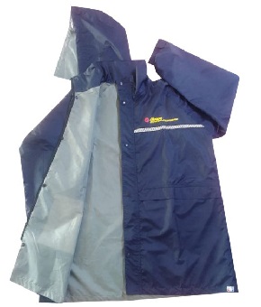 100% Waterproof Reflective Raincoat Rain suit with Trouser (1 Set) RN001