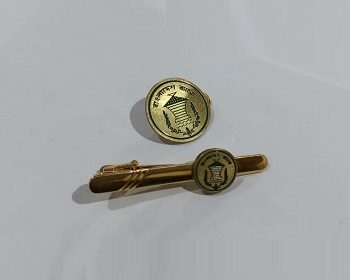 Exclusive Collection Bangladesh Bank 100% Brass (পিতল) Tie Clip and Coat pin set EBM010