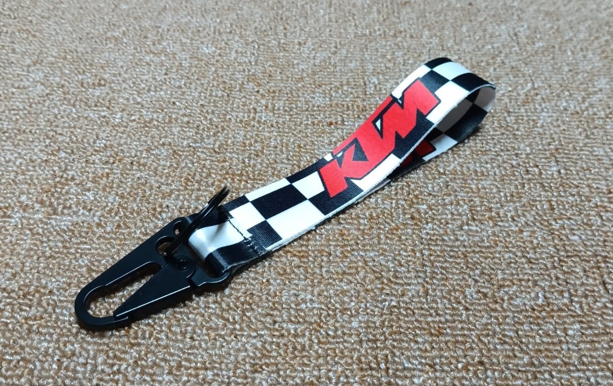 KTM Unique design Best quality Ribbon keyring for Car / Bike / Office KR031
