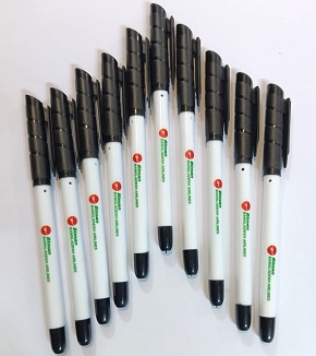 Retractable Ball Pen Black Ink Package of 10 Pcs BPEN001