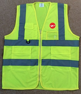 Exclusive Collection General Department Green Yellow Full Net Apron Four Pockets 04 Designs APR017