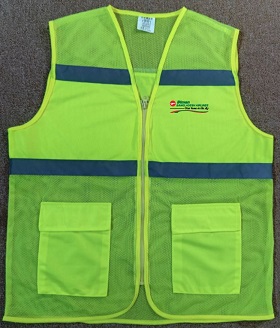 Exclusive Collection General Department Green Yellow Semi Net Apron Two Pockets 02 Designs APR018