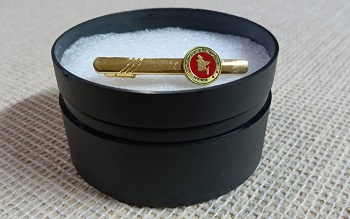 Exclusive Collection People's Republic of Bangladesh Brass (পিতল) Tie Clip TC009