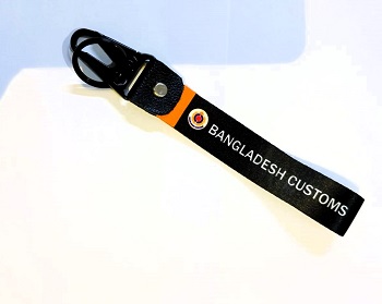 CUSTOMS Unique design Best quality Ribbon keyring for Car / Bike / Office KR0010