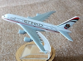 Dummy Biman / Aircraft Etihad Airways ETD001