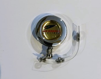 Best quality US-BANGLA YOYO ID Card Holder Plastic Body steel color IDYY003