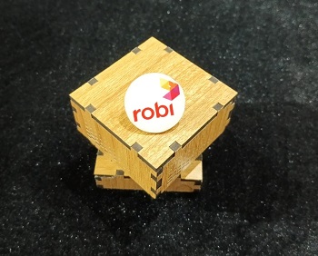 Robi 100% Brass (পিতল) Coat Pin CPIN19