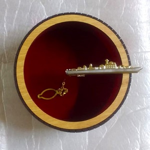 Tie Clip in Golden color Better Quality Metal with box T004