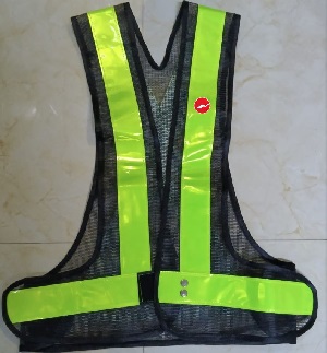 Reflects light 100% Polyester Official cross net Apron APR0010