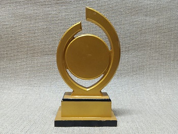 Wooden Crest/Award Trophy with customize print CAW029