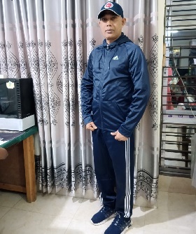 Navy blue original adidas 100% export quality premium Polyester Tricot Fabric 3-Stripes Tracksuit TSP003