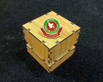 Bangladesh Road Transport Corporation (BRTC) 100% Brass (পিতল) Coat Pin CPIN27