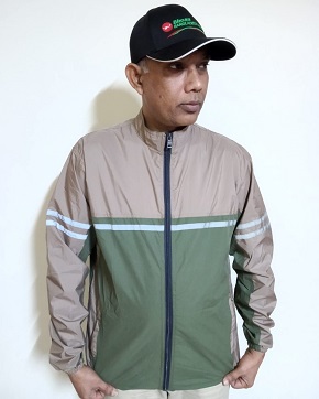 Water Resistant Safety Clothing high Visibility Reflective Men's Cycling / Motor Cycling Jacket, Windbreaker Jacket Protective Safety Workwear WB007