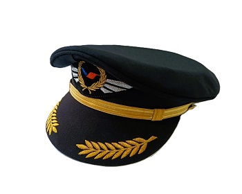 NOVOAIR Captain Hat for Men & Women PILOT008